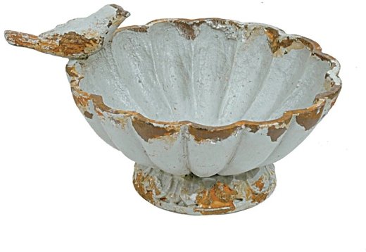 Vintage Bird Pedestal Bowl Set - Image 4